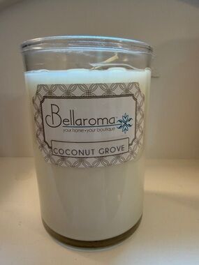 Coconut Grove Scented Candle - White